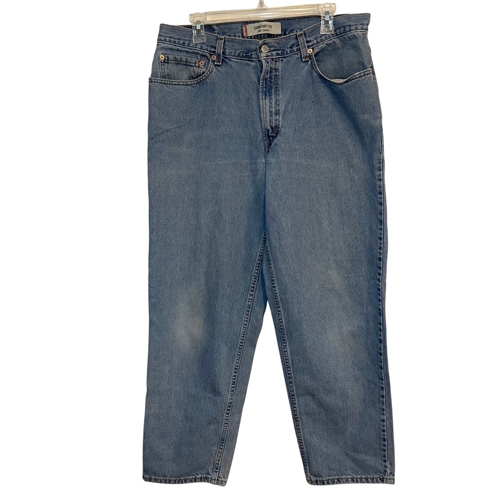 Levi's Jeans 560 Comfort Fit Blue Denim Light Wash Mens 34‎ X 30